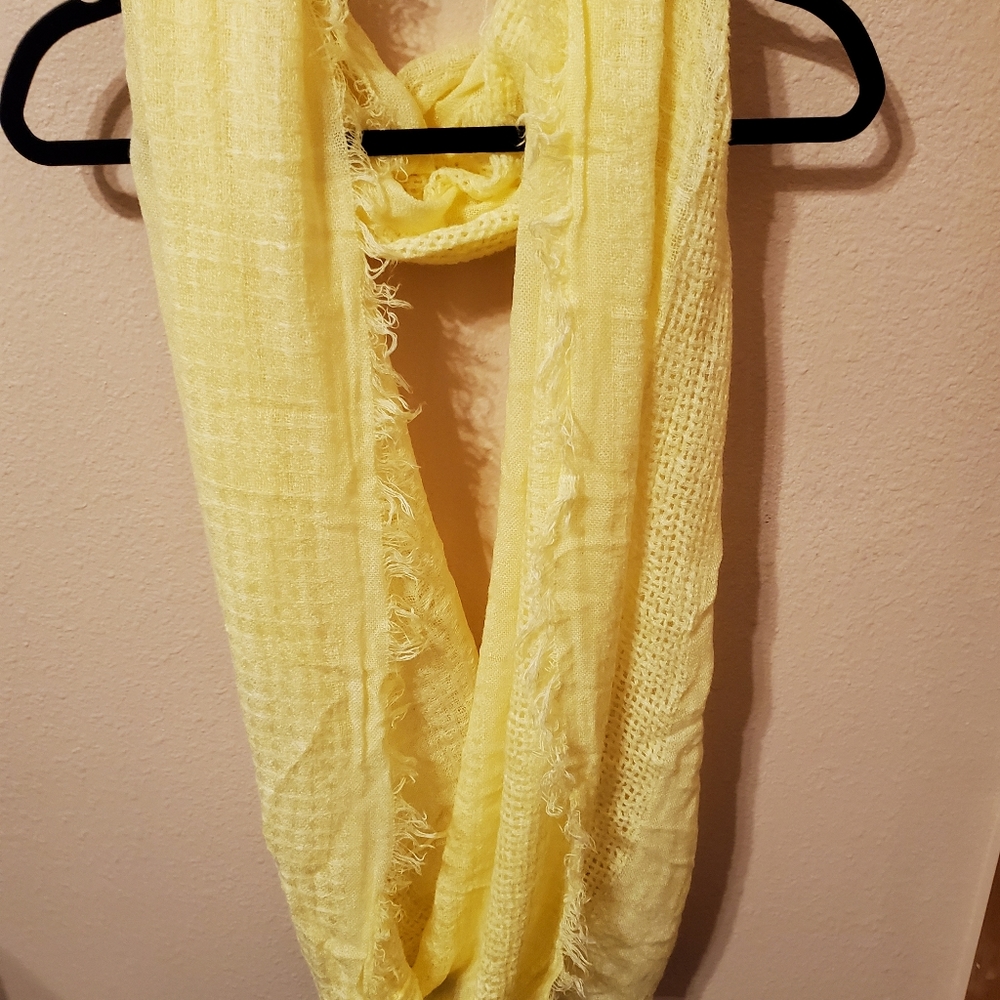 Cheery Yellow Infinity Scarf - Picture 3 of 4